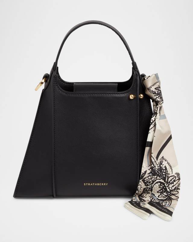 Arkshell Leather Top-Handle Bag